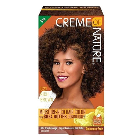 Crema della natura kit color capelli ricco di umidità C21 Rich Brown