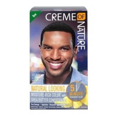 Crema della natura Liquid Hair Color Men #1 Natural Black