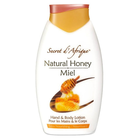 Lozione per il miele e il corpo naturali segreto d'Afrique 500ml