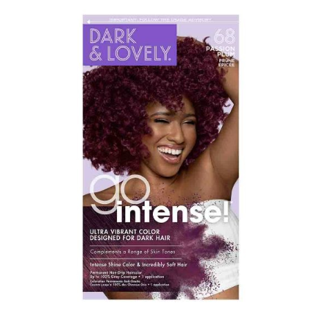 Dark & ​​Lovely Hair Color Go intense #68 Plum passione