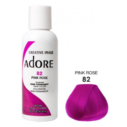Adorare il colore dei capelli semi permanenti 82 rosa rosa 118 ml