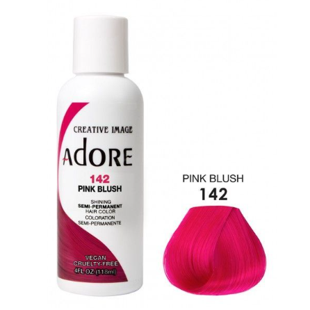 Adorare il colore dei capelli semi permanenti 142 Blush rosa 118 ml