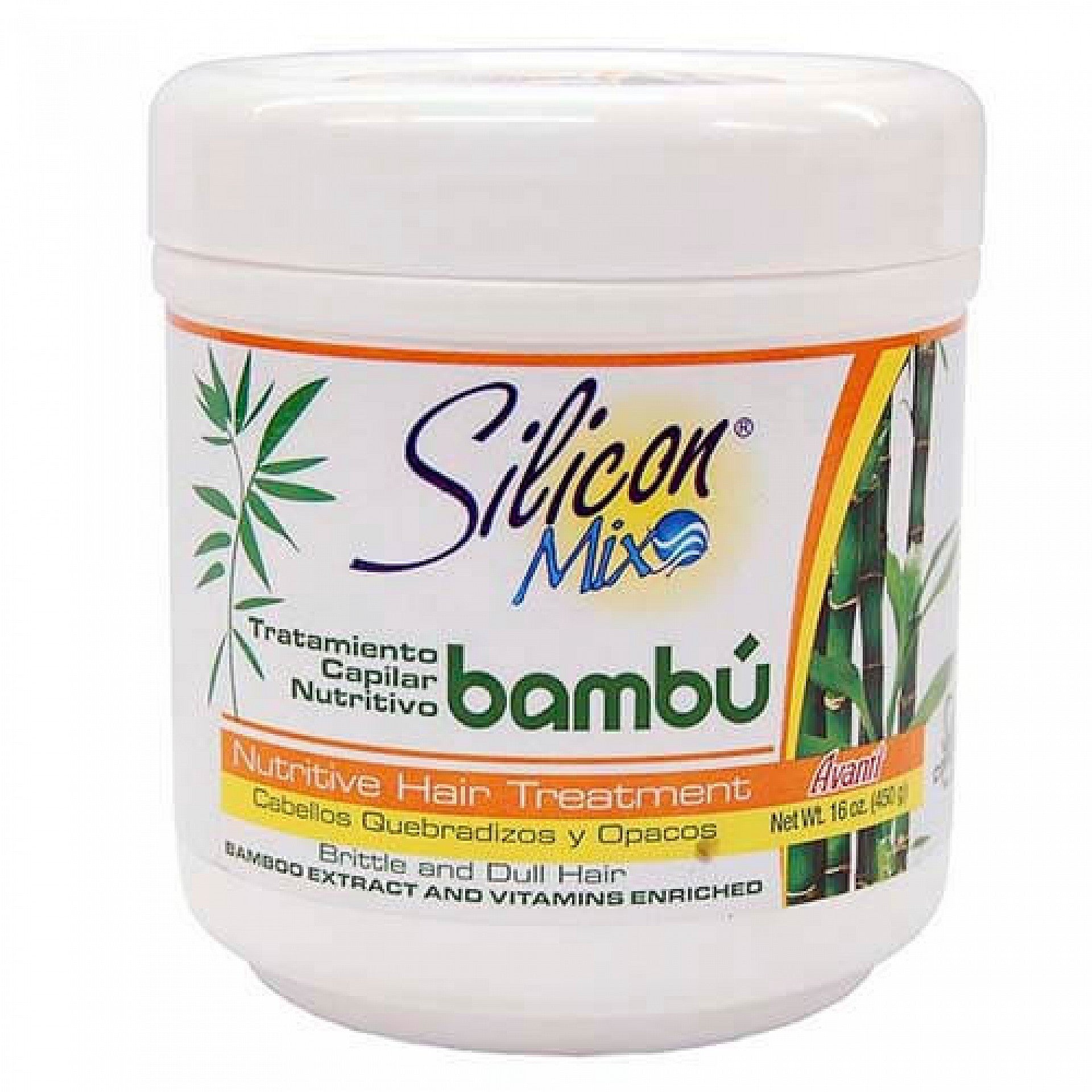 Silicon Mix Bamboo Nutritive Hair Travel 16oz