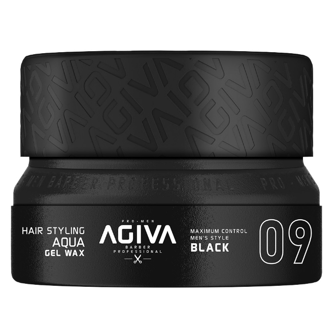 Agela Styling Hair Gel Wax 155ml - Nero #9