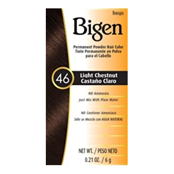 Bigen Powder Hair Color (grande imballaggio) #46 Castano chiaro