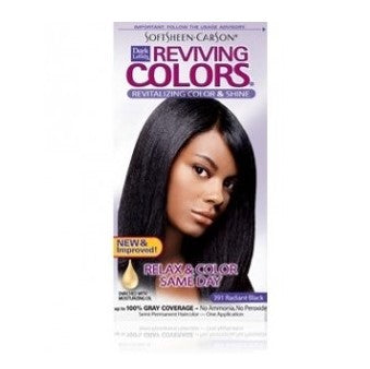 Dark & ​​Lovely Hair Color Reviving Color 391 radiante nero