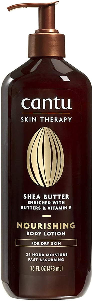 Cantu Skin Therapy Shea Burro Nutrire la lozione per il corpo per la pelle secca 16 oz