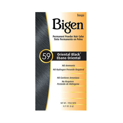 Bigen Hair Color Oriental Black 59 - Ottieni un'eleganza senza tempo!