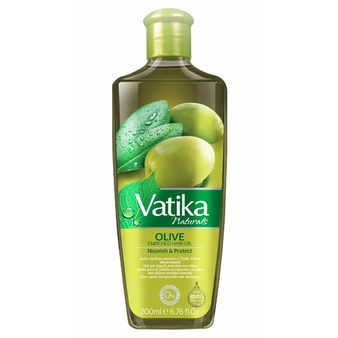 Olio per capelli di olive dabur vatika 200 ml