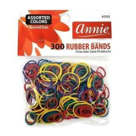 Annie Elasture Bands Color 300 PCS