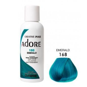 Adorare il colore dei capelli semi permanenti 168 smeraldo 118ml