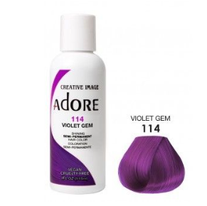 Adorare il colore dei capelli semi permanenti 114 Violet Save 118ml