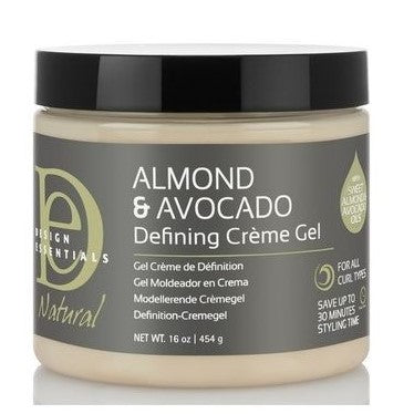 Design Essentials Almond & Avocado Curl Definizione Gel Crema 454 Gr