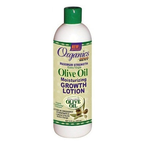 Africa Best Organics Olio d'oliva Lozione per la crescita idratante 340 ml