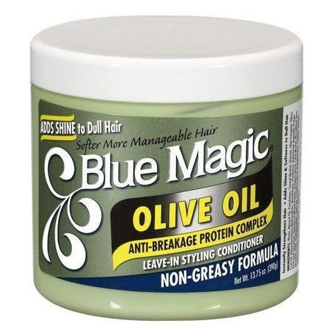 Olio d'oliva magico blu congedo nel condizionatore di styling 390 gr