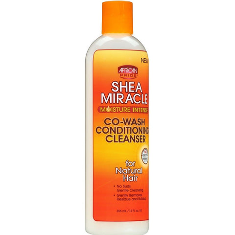 African Pride Shea Butter Miracle Co-Wash Condizionamento Cleanser 355 ml