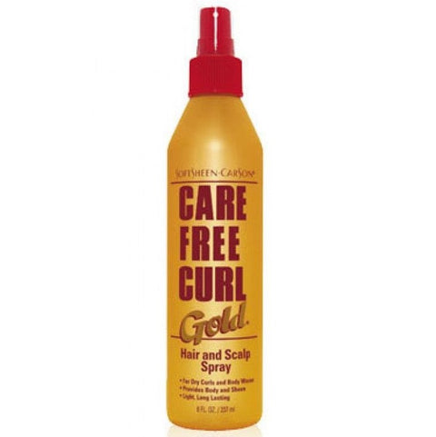 Care Free Curl Gold Hair & cuoio capelluto spray 8 oz
