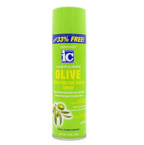 Fantasia IC Capelli per capelli Olivo idratante spray per lucentezza 400 ml
