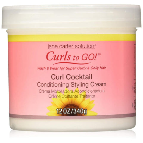 Soluzione Jane Carter Curls per arricciare la crema di stile cocktail condizionamento 340 gr
