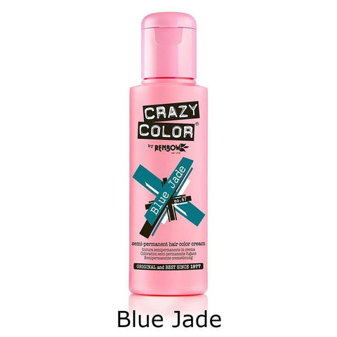 Crazy Color Blue Jade 67 Crema di colore per capelli semi permanenti