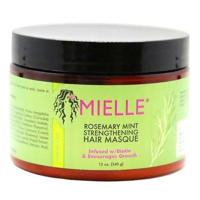 Mielle Organics Rosemary Mint Rafforzamento dei capelli Masque 340 ml