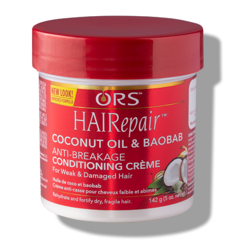 Ors olio di cocco per capelli e crema anti-break Baobab 142gr