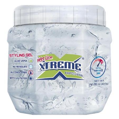 Linea bagnato Xtreme Clear Professional Styling Gel 450 Gr
