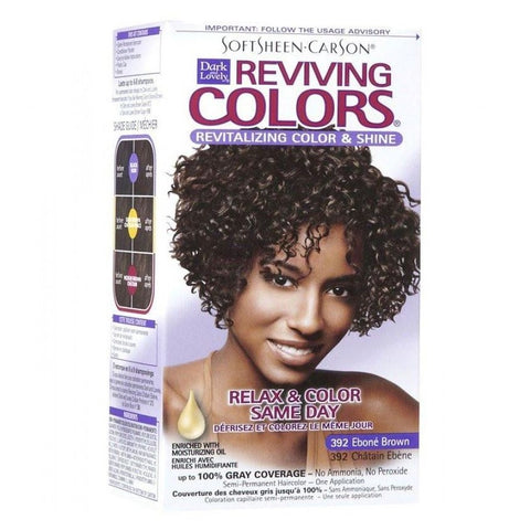 Dark & ​​Lovely Hair Color Reviving Color 392 Ebony Brown