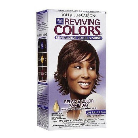 Dark & ​​Lovely Hair Color Reviving Color 393 Auburn speziato