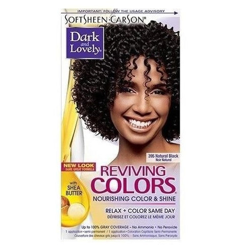 Dark & ​​Lovely Hair Color Reviving Color 395 Natural Black