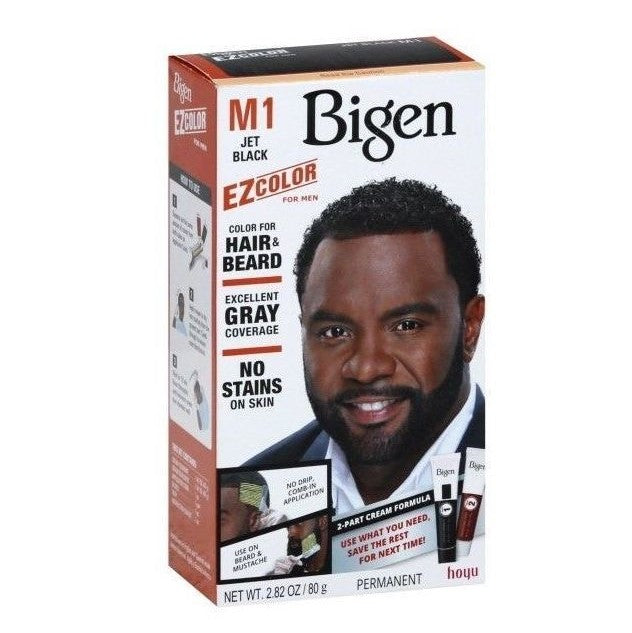 Bigen Ez Color M1 Capelli e Colore della barba Coloro nero Grey Copertura