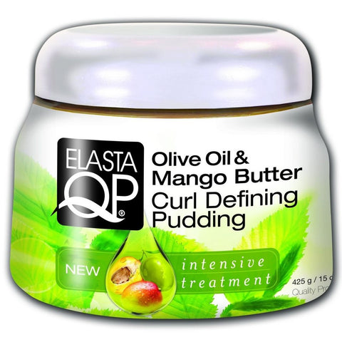 Elasta QP Olio d'oliva e arricciatura del burro di mango Definizione del budino 425 gr