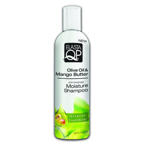 Elasta QP Olio d'oliva e shampoo di umidità del burro di mango 355 ml