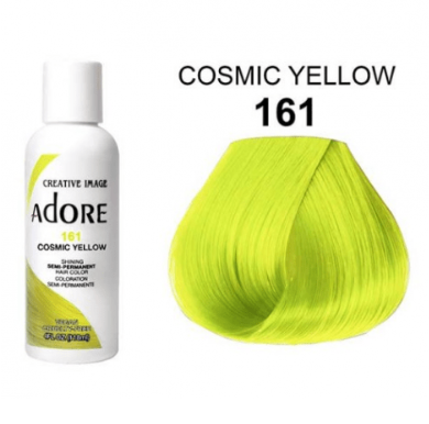 Adorare il colore dei capelli semi permanenti 161 giallo cosmico 118 ml