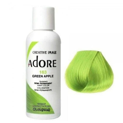 Adorare il colore dei capelli semi permanenti 163 mela verde 118ml