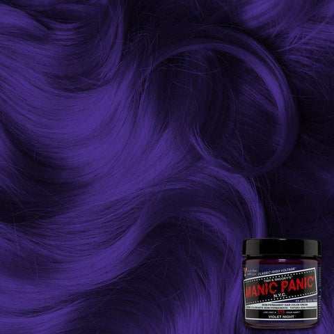 Panico maniacale ad alta tensione Violet Night Hair Color 118ml