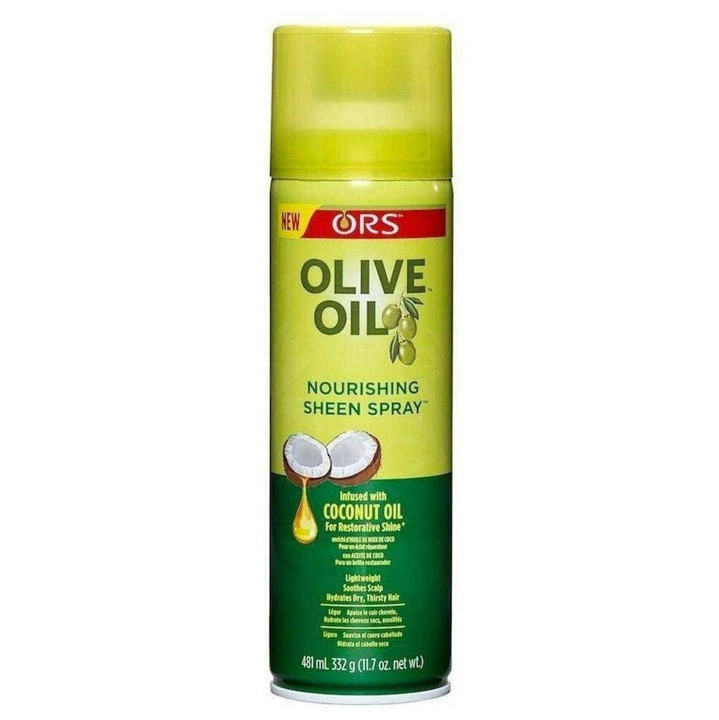 Ors olio d'oliva nutriente da lucentezza olio di cocco infuso di cocco 11,5 once
