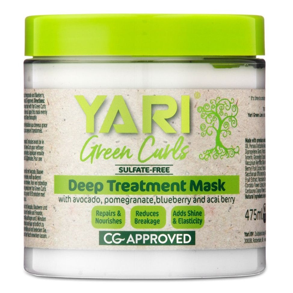 Maschera di trattamento profonde Yari Green Curls 475ml